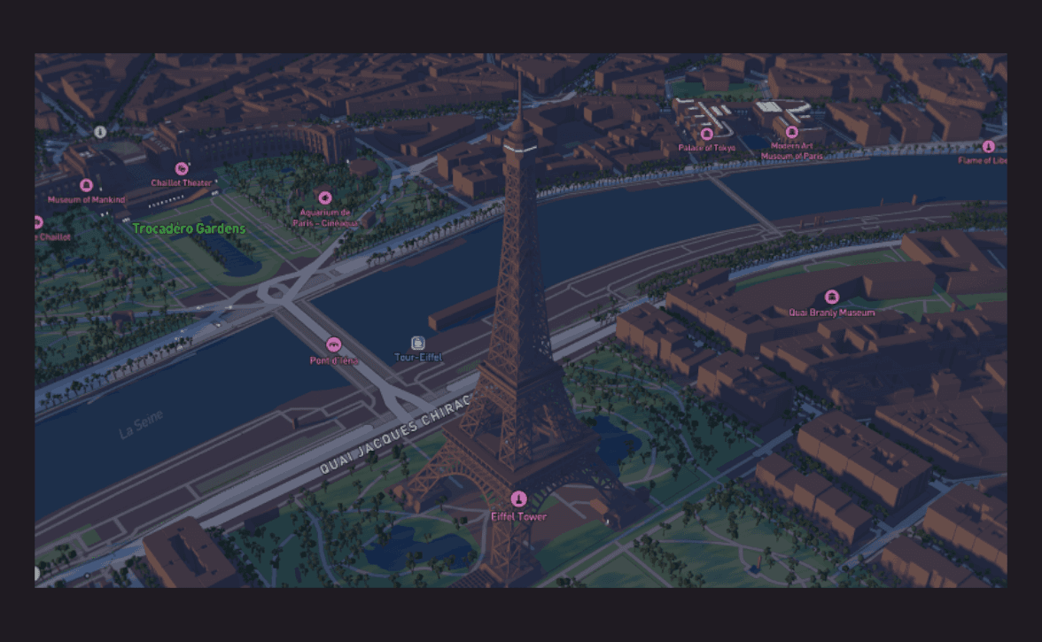 Mapbox 3D stylemap (web)